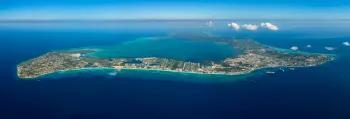 grand cayman villas aerial
